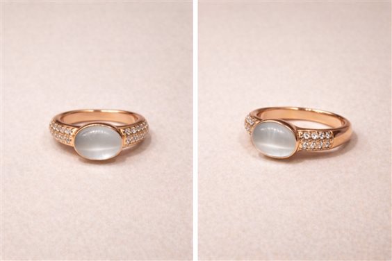 Anello Lucos Donna in Argento ES847-PIETRA DI LUNA - ES847-PIETRA DI LUNA